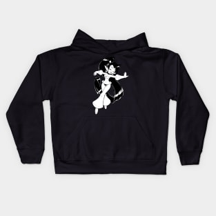 Shantae b&w Kids Hoodie